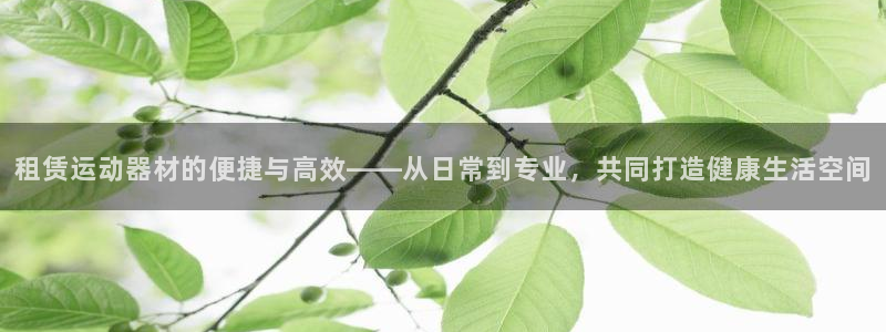 怎么注册usdt官网账号：租赁运动器材的便捷与高效—